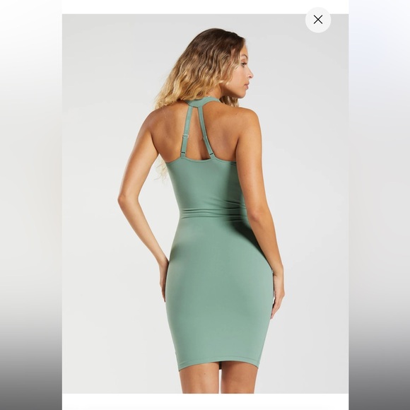 Sage green Whitney Simmons gym shark dress - Picture 6 of 6